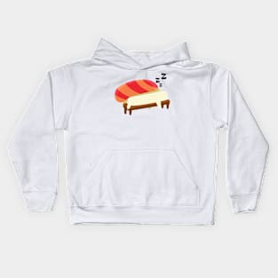 Sleeping sushi Kids Hoodie